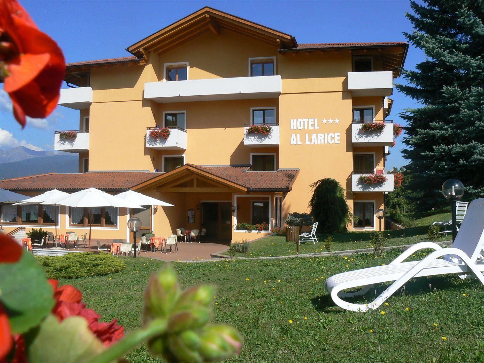 Hotel & Appartamenti Al Larice Ronzone Exterior foto